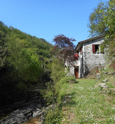 i mulini sul Rio Campodonico a Chiavari